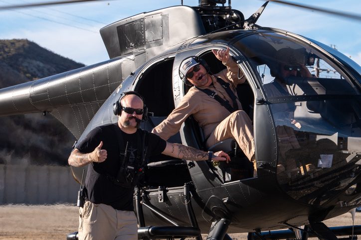 MD500 on set