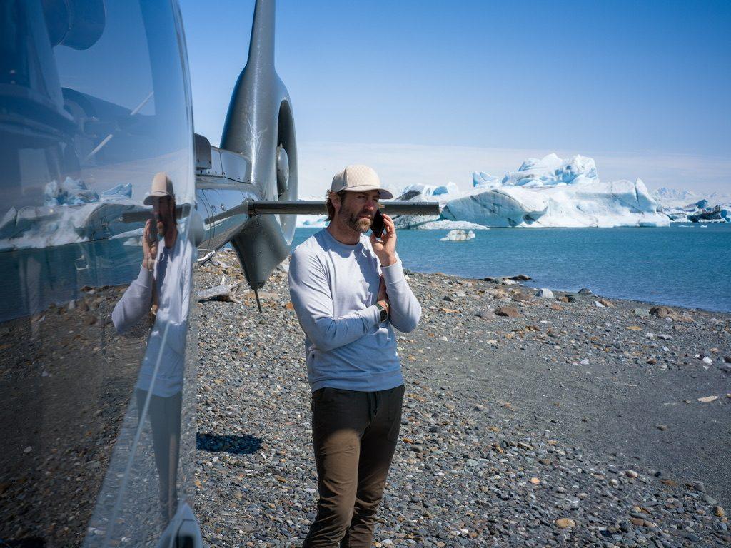 Glacier shoot